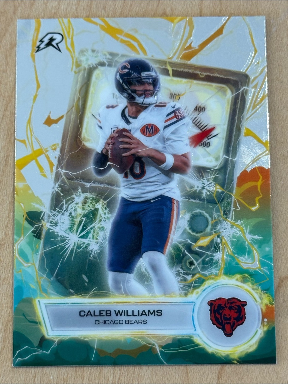 Topps Resurgence 2026 Caleb Williams Chicago Bears Voltaic Insert #VT-15